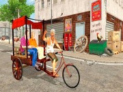Play City Public Cycle Rickshaw Driving Simulator on FOG.COM