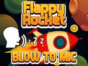 Play Flappy Rocket Playing with Blowing to Mic On FOG.COM